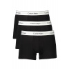 3PACK Pánske boxerky CALVIN KLEIN čierna/biela XL