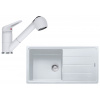 Set Franke G138 (dřez BFG 611 Bílá-led + baterie FC 9547.094 Bílá-led) 114.0510.593