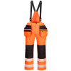 PORTWEST Kalhoty PW356 Hi-Vis s laclem, reflexní POR-PW356OBRXXL 2XL Oranžová/černá