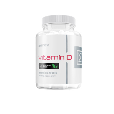 Zerex Vitamín D 2000IU 60 tabliet