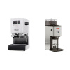 Gaggia New Classic EVO, white + Lelit William PL72-P