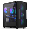 ENDORFY case Regnum 400 ARGB ATX 4x120mm ARGB 2xUSB presklená bočnice čierna EY2A009
