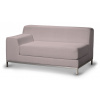 Dekoria Poťah na sedačku Kramfors (ľavostranná, pre 2 osoby), pastelová ružová, Poťah na sedačku Kramfors - ľavostranná, pre 2 osoby, Amsterdam, 704-51