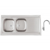Set Sinks CLP-A 1200 DUO M matný + batéria Sinks VITALIA chróm