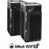 ASUS ZenWiFi Pro ET12 2-pack Wireless AXE11000 Tri-band Mesh WiFi 6E System, 2.5G WAN/LAN 90IG05Z0-MO3A20