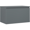 Mexen Orio kúpeľňová skrinka pod umývadlo 80 cm s doskou, 1 zásuvka, grafitová matná - 91A10-08047-1-BFC66