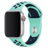 AW Športový remienok na Apple Watch - Svetlo-zelený Veľkosť / Rozteč: 38/40/41/42mm, Dĺžka remienka: Dámsky - S/M (12 - 18cm), Farba: Svetlo-zelený IR-AWSPRT52