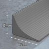Šedý štýl 240 cm nový kuchynský pult silikónový bar (Šedý štýl 240 cm nový kuchynský pult silikónový bar)
