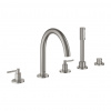 GROHE Atrio - Páková vaňová 5-otvorová batéria, supersteel 19922DC3