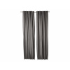 Livarno® Záves Premium, 135 x 254 cm, 2 kusy (tmavosivá) (100394312)