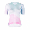 Dres FORCE SPLASH LADY kr. rukáv, růžovo-modrý XL