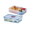 LOCK & LOCK Dóza na potraviny 800 ml, 20,5 x 13,4 x 5,2 cm s priehradkami, HPL816C
