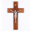 Kríž: s korpusom - hnedý (25 cm) - C19.25.02