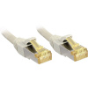 LINDY 47265 RJ45 sieťové káble, prepojovacie káble CAT 6a (surový kábel CAT 7) S/FTP 3.00 m sivá s ochranou 1 ks; 47265