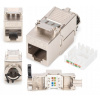 Zásuvka Keystone RJ45 kat.8 40 Gb/s beznástrojová