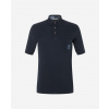 The Spirit of OM tričko polo s krátkým rukávom z bio bavlny Pique - tmavomodrá Velikost: XL