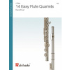 14 Easy Flute Quartets - 14 jednoduchých skladieb rôznych hudobných štýlov pre štyri priečne flauty