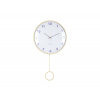 Nástenné hodiny s kyvadlom Cheeky Dome Karlsson KA6058LY, 62cm