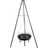 Gril Strend Pro Bavarian, BBQ, na drevené uhlie, nastaviteľná gril.výška 320-660/1500 mm