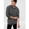 GAP Chambray košeľa s dlhým rukávom Šedá XS Šedá Šedá