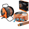 NEO HADICA ZÁHRADNÁ 4VRSTVOVÁ 20BAR 1/2'' 30M ECO + Stojanová hadica záhradná 60m 1/2 hadica NEO 15-791 (NEO ZÁHRADNÁ HADICA, 4 VRSTVA, 20 BAR 1/2