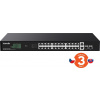 Tenda TEG1128P-24-250W PoE+ Gigabit switch 24x 1Gb/s PoE+ 802.3af/at + 2x SFP + 2x RJ45, 230W, Rack