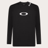 OAKLEY Free Ride RC LS Jersey Blackout Veľkosť oblečenia: XL Cyklistický dres s dlhým rukávom