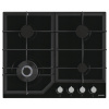 Plynová varná doska Gorenje GTW641KB 60 cm čierne sklo liatina horák wok