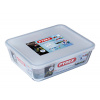 Žiaruvzdorná nádobka s vekom Cook & Freeze 25 x 19 cm 2,6 l PYREX
