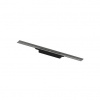 Tece Drainprofile Sprchový profil 80 cm, brúsený čierny chróm 670801