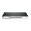 D-Link DGS-1210-28MP/E sieťový prepínač Riadený L2 Gigabit Ethernet (10/100/1000) Podpora napájania cez Ethernet (PoE) 1U Čierna, Šedá (DGS-1210-28MP/E)