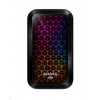 ADATA External SSD 512GB SE770G USB 3.0 černá/žlutá LED RGB ASE770G-512GU32G2-CBK