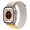 AppleKing nylonový remienok alpský ťah pre Apple Watch Ultra 49mm / 46mm / 45mm / 44mm / 42mm - béžovo-žltý - možnosť vrátiť tovar ZADARMO do 30tich dní