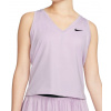 Dámsky top Nike Court Dri-Fit Victory Tank W - doll/black - Fialový (L)