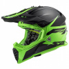PRILBA LS2 MX437 FAST EVO ROAR ČIERNA ZELENÁ L (PRILBA LS2 MX437 FAST EVO ROAR ČIERNA ZELENÁ L)