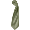 Premier Kravata Colours PR 750, saténová COT39075055099-olive Olivová UNI
