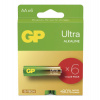 GP Alkalická baterie ULTRA AA (LR6)- 6ks (1013226000)