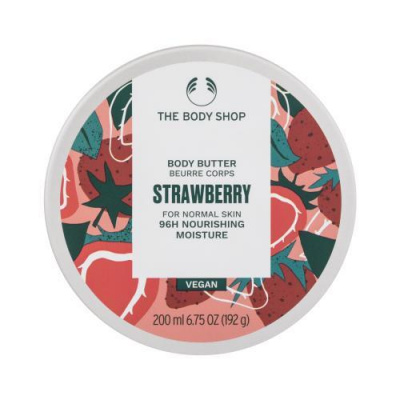 The Body Shop Strawberry hydratačné telové maslo 200 ml pre ženy