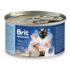 Brit Premium Cat by Nature konz Trout&Liver 200g