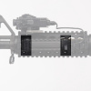 Koncová krytka Switch Holder Manta Defense®, 2 ks – Čierna