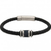 Kožený náramok zn. Unique & Co. pre mužov B427BL