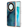 Gumený kryt Marble IMD na Honor Magic5 Lite - Green 017