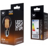 Forever LED žárovka E27 A60 4W COG clear teplá bílá 2700K