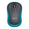 Bezdrôtová optická myš Logitech M185 modrá /910-002239/