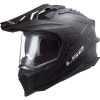 LS2 Helmets LS2 MX701 EXPLORER SOLID MATT BLACK - M