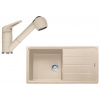 Set Franke G138 (dřez BFG 611 Pískový melír + baterie FC 9547.085 Pískový melír) 114.0510.595