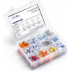 Simet Sada 240 ks. rychlospojky pro lana a dráty SCL2, SCL3, SCL5, SCP2, SCP3, SCP4, SCP5, SCP6, SCP8, SCS2 organizér Simet Ideal Combo4 88000904