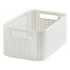 Curver úložný box RATTAN style2 S krémová