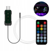 Osvetlenie okolia 3M LED RGB Optické vlákno Osvetlenie interiéru auta