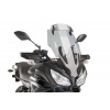 PUIG Plexi štít PUIG TOURING WITH VISOR 9213H dymové